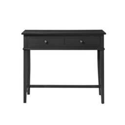 Dorel Home Franklin Writing Desk With 1 Drawer Black - thumbnail 1