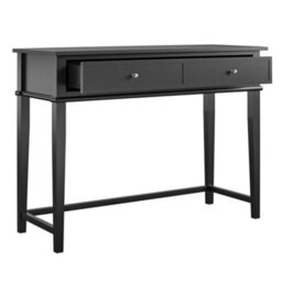 Dorel Home Franklin Writing Desk With 1 Drawer Black - thumbnail 6