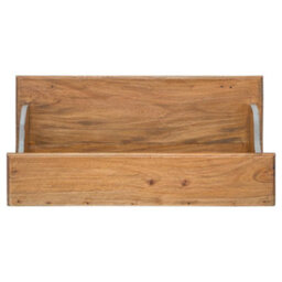 Berkfield Writing Desk Solid Mahogany Wood 80X40X92 Cm - thumbnail 6