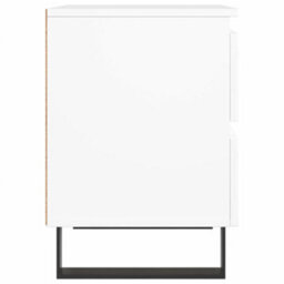 Berkfield Elegant Bedside Cabinets 2 Pcs White 40X35X50 Cm Engineered Wood - thumbnail 7