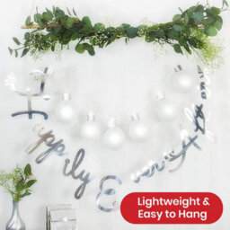 Generic Otw 150 Wedding Decoration - Happily Ever After Stitched Garland - 1.5 Metre - thumbnail 4