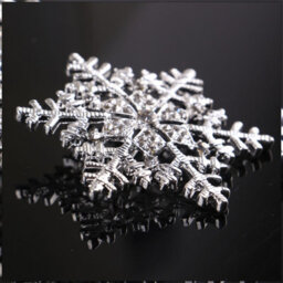 Neel Blue Christmas Snowflakes Napkin Rings With Diamante Rhinestone Serviettes Holders, Silver - thumbnail 3