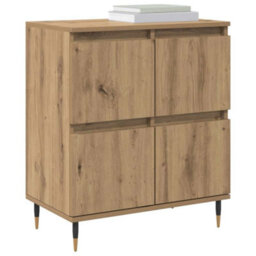 Berkfield Sideboard Brown 60 X 35 X 70 Cm Engineered Wood - thumbnail 3