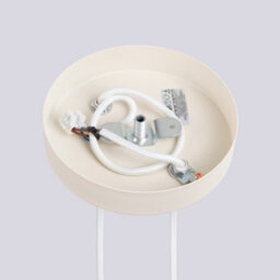 Sollux Lighting Halo Aluminum/glass Beige 2 Lights Modern Pendant Lamps - thumbnail 9