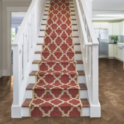 Trellis Stair Runner - Hardwearing, Non-Slip & Durable Carpet For Stairs & Staircases, Multiple Lengths - thumbnail 2