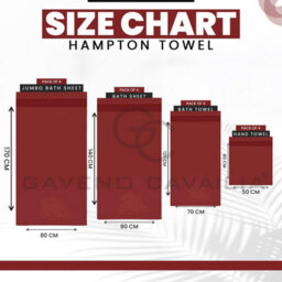 Gc Gaveno Cavailia Hampton Royal 12 Pack Face Towel 30X30 Red Egyptian Cotton Premier Super Absorbent Towel - thumbnail 5