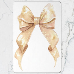 Benjamin Tate Design Gold Ribbon Placemats And Coasters Set Designer Artwork Wood Base Limited Edition - thumbnail 2
