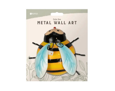 Cute Bumble Bee Wall Garden Ornament