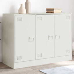 Walplus Sideboard White 99X39X73 Cm Steel