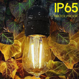 Modern Ip65 Waterproof E27 Lamp Holder Indoor & Outdoor Ceiling Pendant For Backyards, Porches & Garages - thumbnail 5