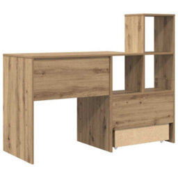 Berkfield With Drawer Artisan Oak 131.5 X 50 X 106.5 Cm Engineered Wood - thumbnail 8