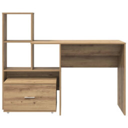 Berkfield With Drawer Artisan Oak 131.5 X 50 X 106.5 Cm Engineered Wood - thumbnail 7