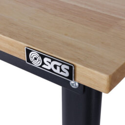 Sgs Workstation Diy Table Or Workshop Desk 25mm Hard Wood Top 1000Lb Max Load - thumbnail 3