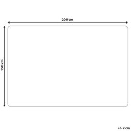 Beliani Bedspread Kandilli 150 X 200 Cm Off-White - thumbnail 3