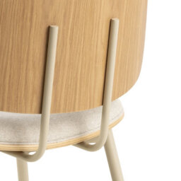 Furniture To Go Owen Dining Chair In Apia Fabric Beige Set Of 2 - thumbnail 6