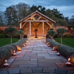 Outdoor Oil Lamp Copper - Garden Fire Bowl - Citronella Lamp - Patio Lighting Garden Lantern - thumbnail 3