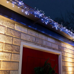 The Christmas Workshop 71739 480 Warm White Micro Led Cluster String Lights With Silver Wire Casing - thumbnail 9