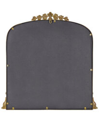 Beliani Wall Mirror Livry 71 Cm 71 Cm Metal Gold - thumbnail 4