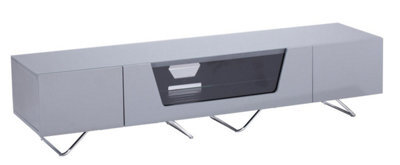 Chromium Tv-Stand With 2 Drawers & 1 Flap Grey, 1600mm - image 1