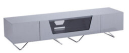 Chromium Tv-Stand With 2 Drawers & 1 Flap Grey, 1600mm - thumbnail 1