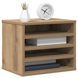 Walplus Desk Organiser Artisan Oak 36 X 26 X 29.5 Cm Engineered Wood - thumbnail 3