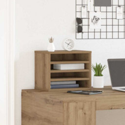 Walplus Desk Organiser Artisan Oak 36 X 26 X 29.5 Cm Engineered Wood - thumbnail 4