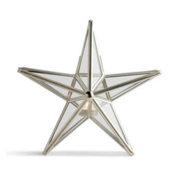 Simpa Decorative Star Tealight Small Metal Candle Holder - Set Of 2 - thumbnail 2