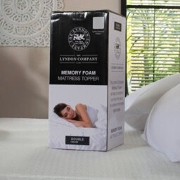 The Lyndon Company Memory Foam Mattress Topper 5Cm Depth