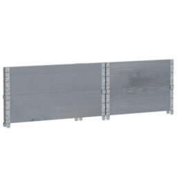 Berkfield Garden Planter Grey 80X60 Cm Solid Wood Pine - thumbnail 6
