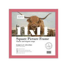 11X11 Pink Picture Frame (27.9 X 27.9Cm) Poster, Photo, Artwork, Gallery Wall Or Print - thumbnail 1