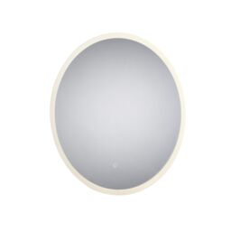 Sensio Como Mirror Round Wall-Mounted Bathroom & Wc Illuminated Modern Illuminated Mirror (H)60Cm (W)60Cm - thumbnail 2