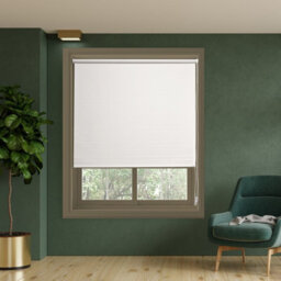 Lister Cartwright Blackout Plain Roller Blinds Windows Blind Child Safety Included (White, 90 Cm Width X 160 Cm Drop) - thumbnail 4
