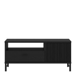Furniture To Go Lusaka Coffee Table 2 Door 1 Drawer In Black Graphite - thumbnail 2