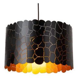 Lucide Almelo Pendant Light Diameter 40Cm 1Xe27 - Black - thumbnail 5