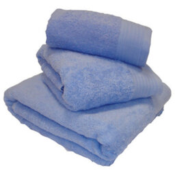 Rapport Home Chatsworth Bath Sheet Pure Cotton Blue