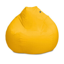 rucomfy Beanbags Rucomfy Indoor Or Outdoor Adults Water Resistant Slouchbag - Yellow Beanbag Chair - thumbnail 3