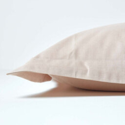 Homescapes Natural Linen Oxford Pillowcase, King - thumbnail 2