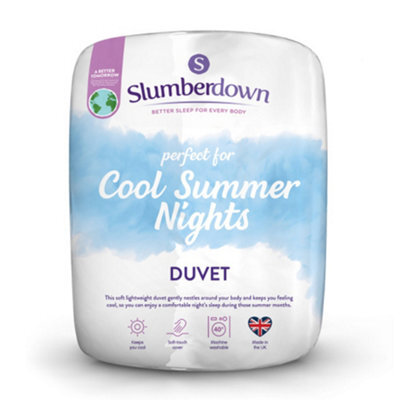 Slumberdown Cool Summer Nights Super King 4.5 Tog Duvet - image 1