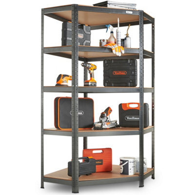 Vonhaus Corner 5 Tier 1.8M Garage Shelving Unit - image 1