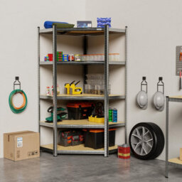 Vonhaus Corner 5 Tier 1.8M Garage Shelving Unit - thumbnail 9