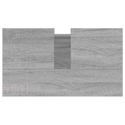 Berkfield Industrial Bathroom Cabinet Grey Sonoma 58X33X60 Cm Engineered Wood - thumbnail 8