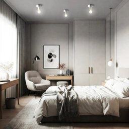 Happy Homewares Polished Chrome Ceiling Or Wall Light Fitting For Industrial Style Light Bulbs - thumbnail 6