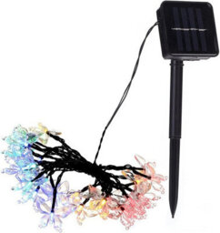 Waterproof Solar Powered Butterfly Fairy String Light In White 7 Meters 50 Led - thumbnail 3