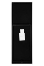 Mirroroutlet The Artus Silver Aluminium Edged Cheval Mirror 170Cm X 58Cm - thumbnail 4