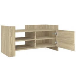 Berkfield Durable Tv Cabinet Sonoma Oak 80X35X40 Cm Engineered Wood - thumbnail 8