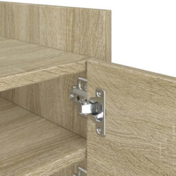 Berkfield Durable Tv Cabinet Sonoma Oak 80X35X40 Cm Engineered Wood - thumbnail 9