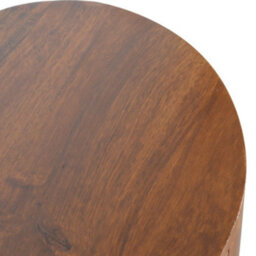 Matteo Albion Solid Mango Wood Console Table - Chestnut - thumbnail 8
