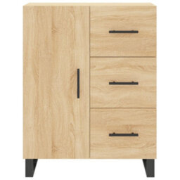 Berkfield Classic Sideboard Sonoma Oak 69.5X34X90 Cm Engineered Wood - thumbnail 5