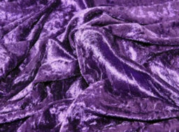 Comfy Deluxe 3Ft Single Zen Studded Button  54Inch Floorstanding Purple Crushed Velvet Headboard - thumbnail 2