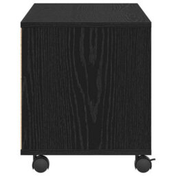 Berkfield Tv Cabinet Black 90X35X35 Cm Engineered Wood - thumbnail 6